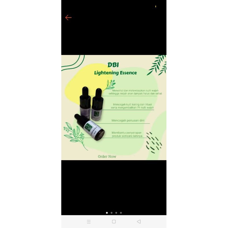 dbi serum lightening essence 10ml