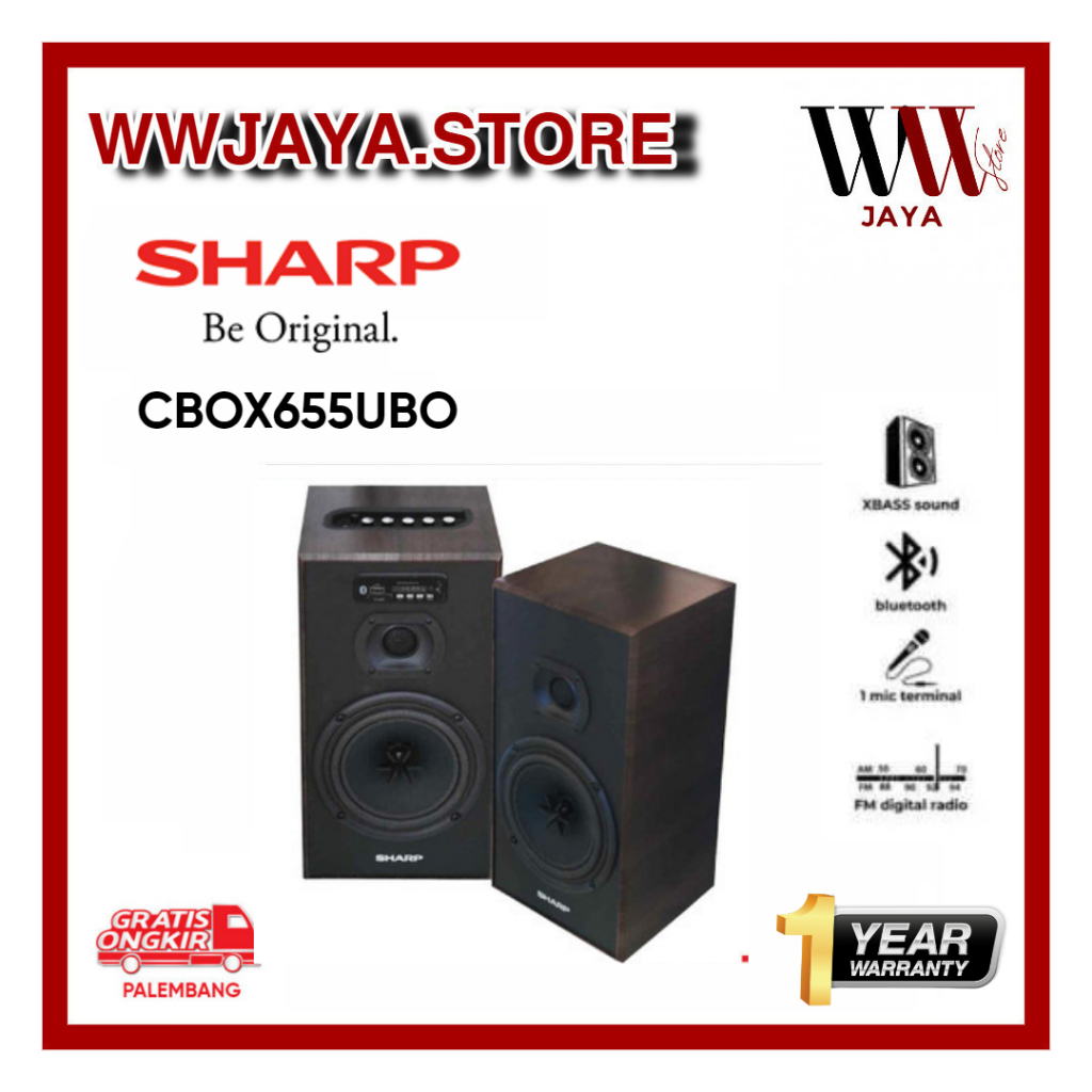 Speaker Bluetooth Sharp CBOX-655UBO Speaker Sharp