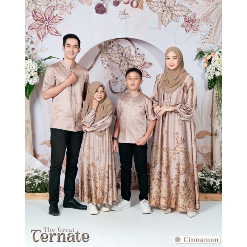 RIHAIA | Sarimbit Keluarga 2024 The Great Ternate by Aden Signature