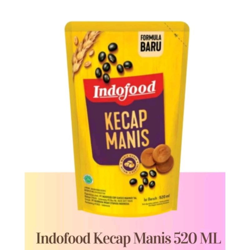 

KECAP MANIS INDOFOOD 520 ML