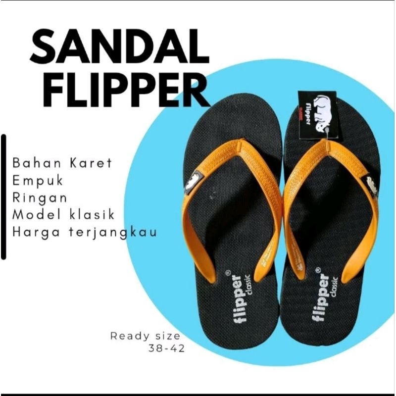 Sandal Jepit Pria Fipper Casual Modern Elegant Pria Wanita Cowok Sandal Kekinia Japit Jepit Terbaru 