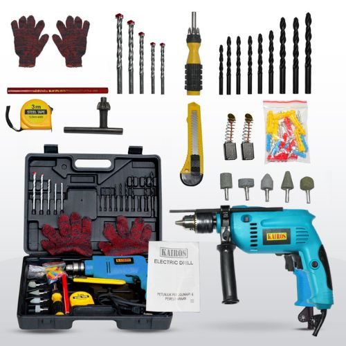 PROMO  MESIN BOR 13MM MESIN BOR TEMBOK BETON MURAH KAIROS IMPACT DRILL 13MM/BOR 13MM KA-813ED TERBAR