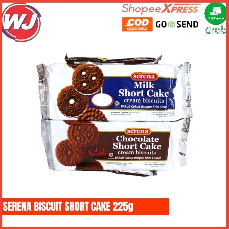 

SERENA SHORT CAKE 225g