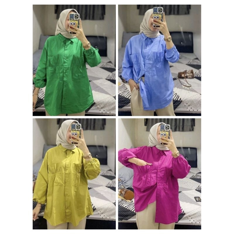 Baju kekinian Cantika Blouse/ Cantika Top/ Lora Top