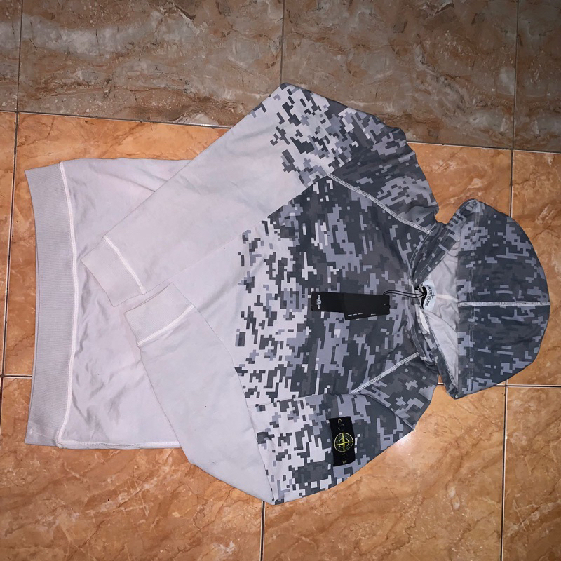 hoodie stone island camo original