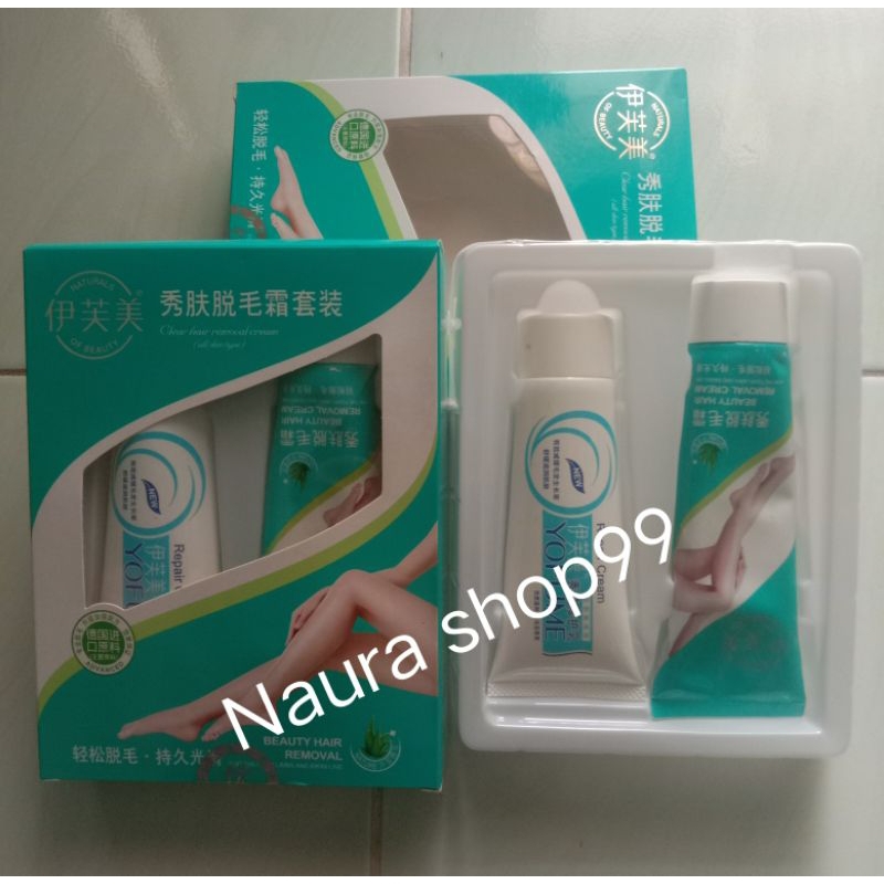 Yofume Cream Asli Original Obat Perontok Bulu Permanen