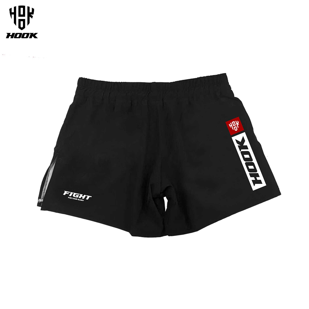 Celana MMA Hook Muaythai Pant Kickboxing Shorts UFC Celana Pendek MMA Grappling BJJ No Gi