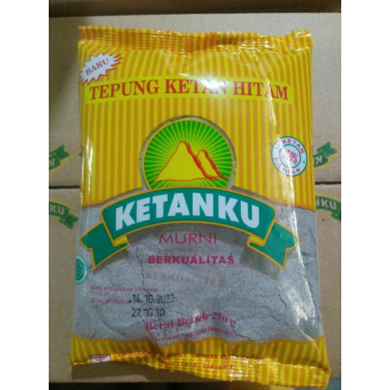 

Tepung ketan hitam merk ketanku