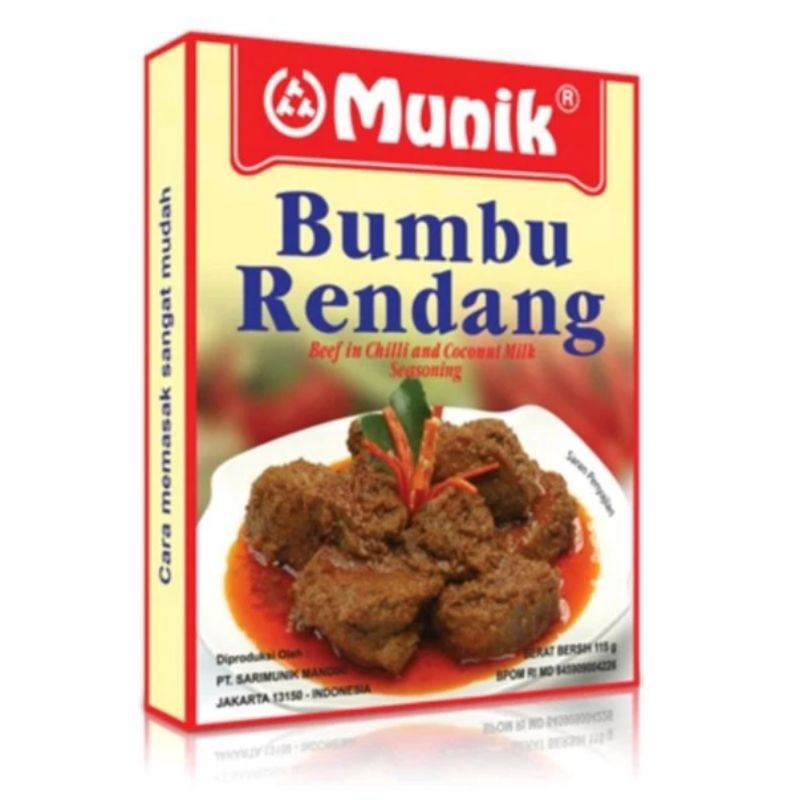 

bumbu munik rendang 115gr