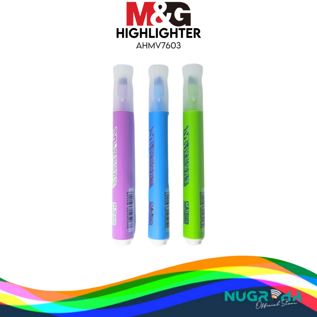 

HIGHLIGHTER PENANDA M&G WARNA AHMV7603