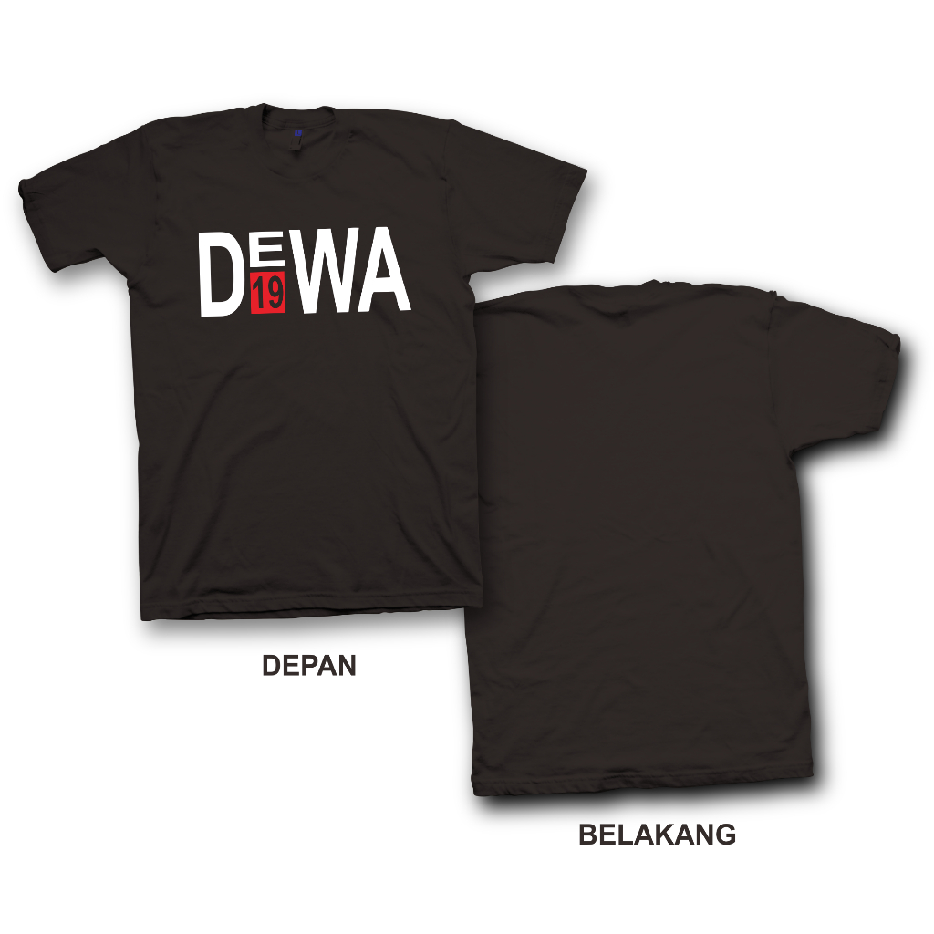 Kaos/T-Shirt Dewa 19/Kaos Band Indonesia Dewa 19