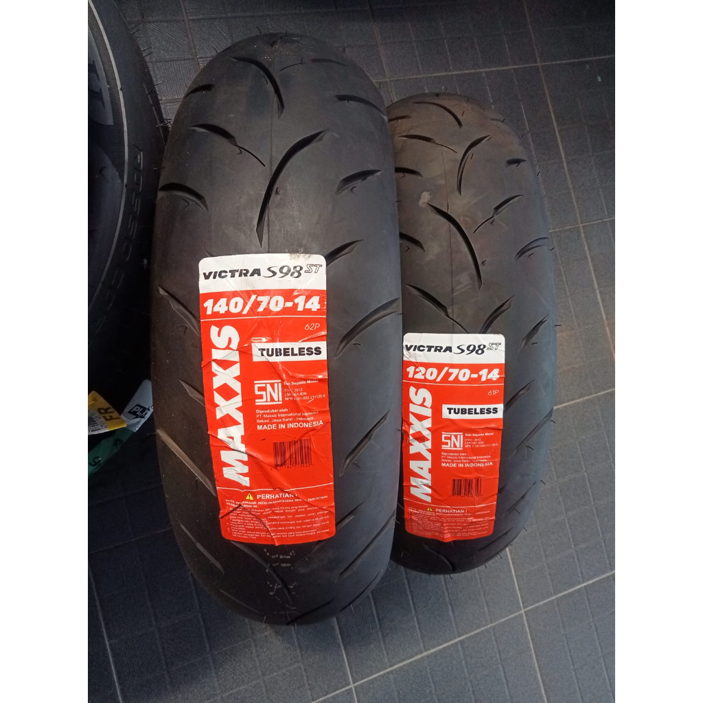 MAXXIS VICTRA S98ST 120/70-14, 140/70-14 TUBELESS