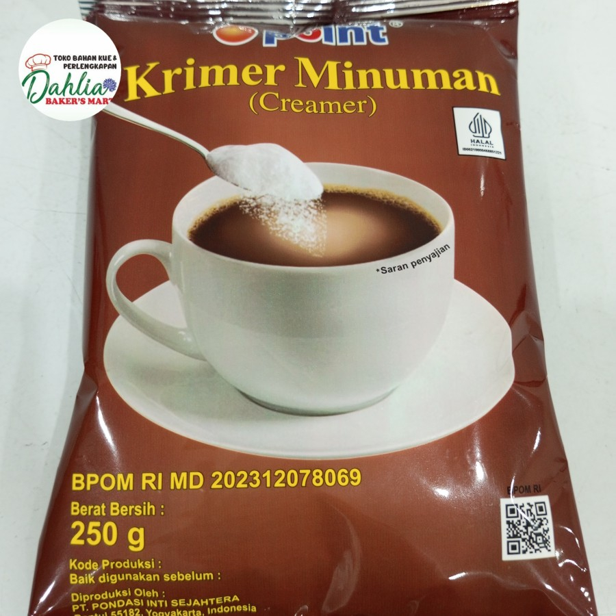 

Creamer Bubuk Point Krimer Minuman Kemasan 250 Gram