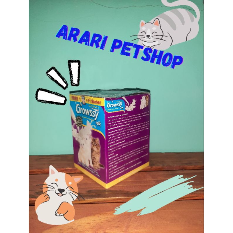 Susu Growwsy Susu Kucing Kitten Adult Susu Anak Kucing Dewasa
