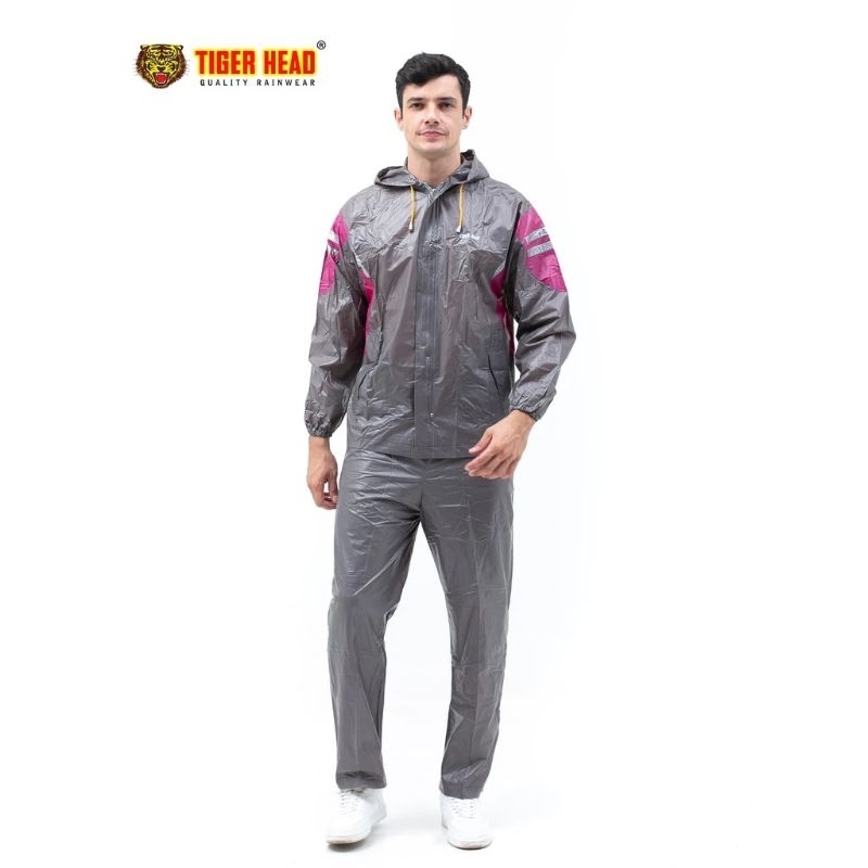 JAS HUJAN STELAN XEON TIGER HEAD ORIGINAL/ JAS HUJAN TIGER HEAD PRIA DAN WANITA