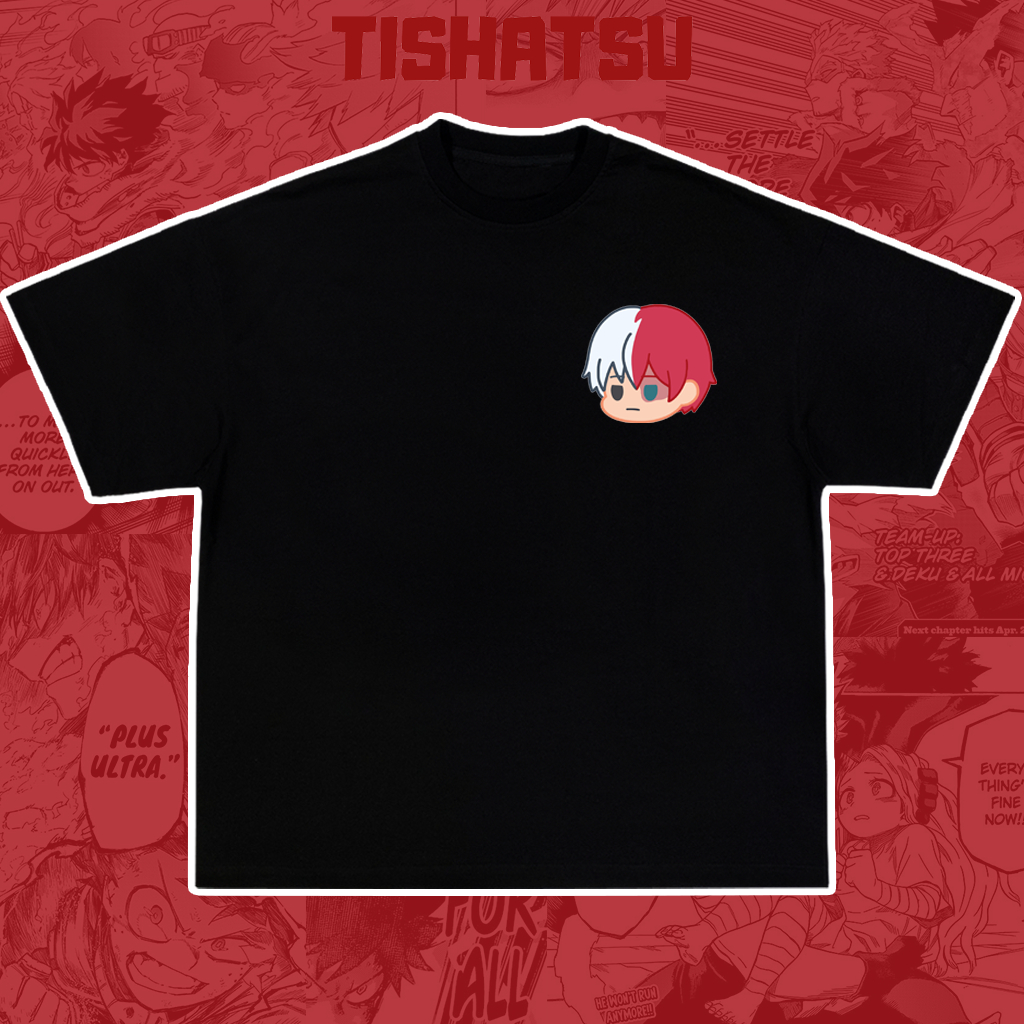 TISHATSU - KAOS ANIME BOKU NO HERO - TODOROKI SHOTO