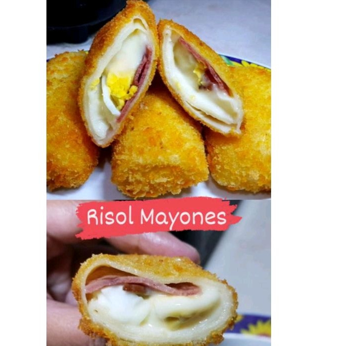 

RISOLES MAYONNAISE BEEF TELUR isi 5 pcs