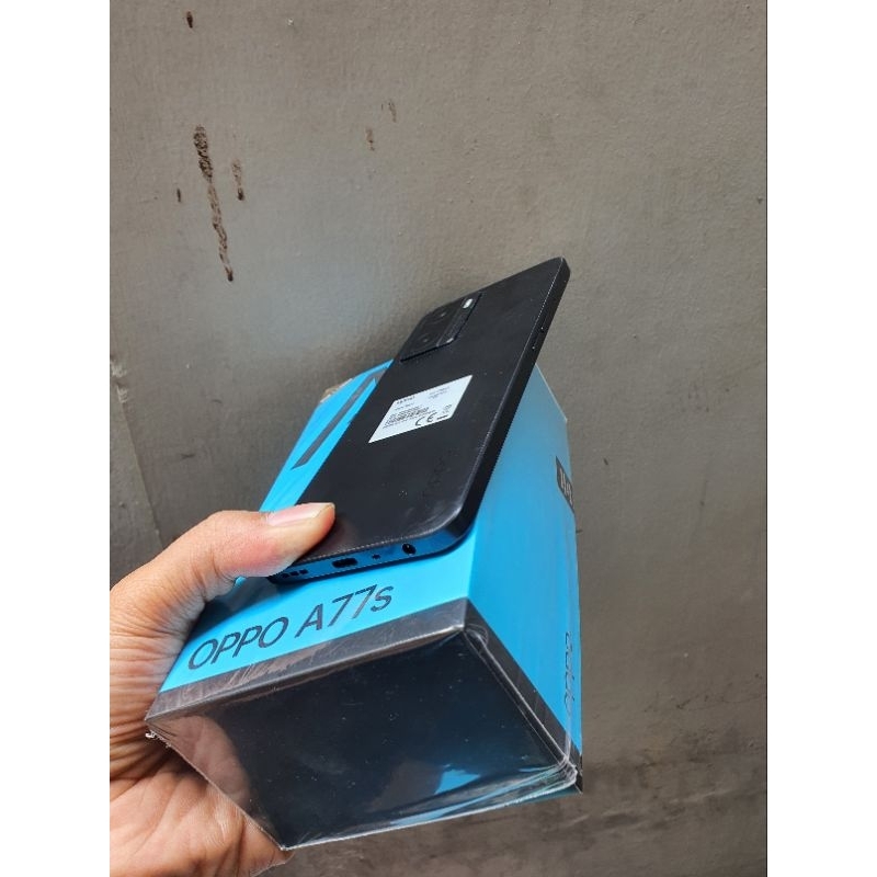 oppo A77s seken mulus asli bukan refurbis