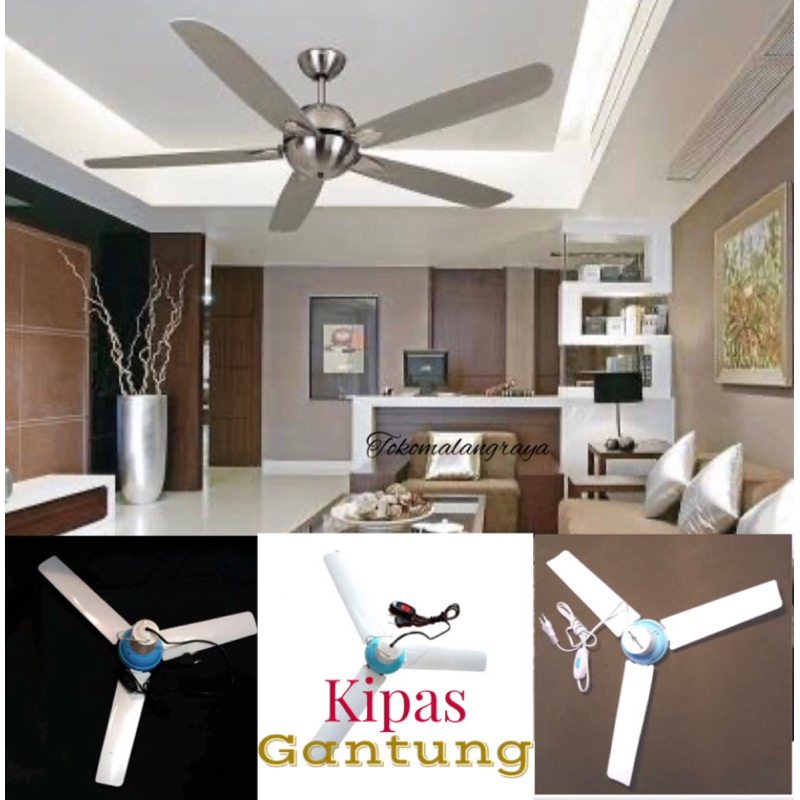 kipas gantung mini fan/kipas gantung baling baling plastik