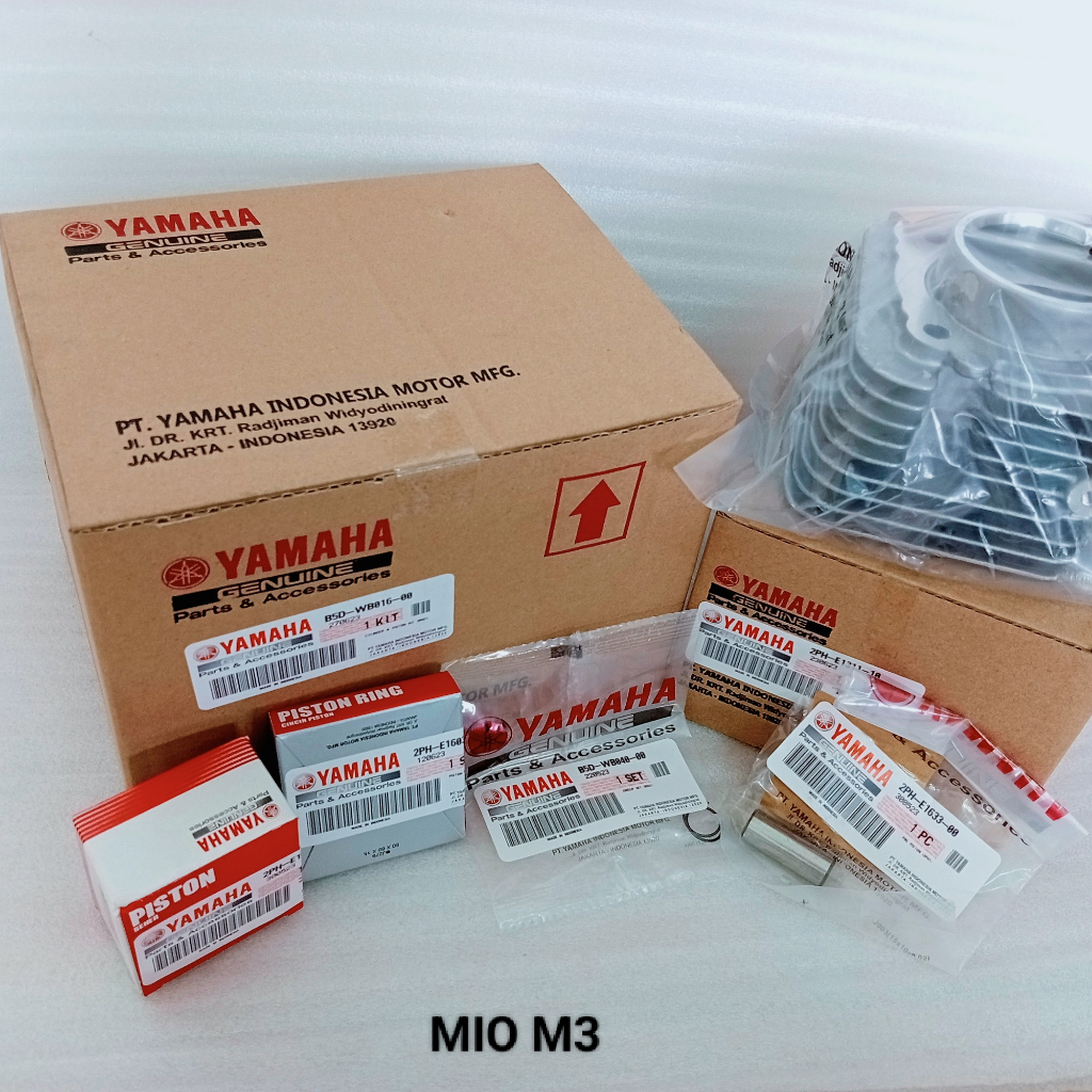 BLOK SEHER ASSY MOTOR LEXI, VIXION, MIO M3 ORIGINAL 100% YAMAHA YGP