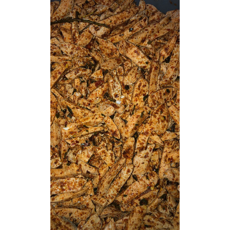 

Basreng pedas daun jeruk