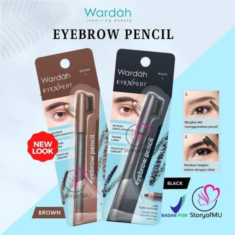 Wardah EyeXpert Eyebrow Pensil Alis