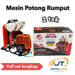 MESIN RUMPUT POTONG RUMPUT RW MOTORS BRUSH CUTTER 328 TURBO
