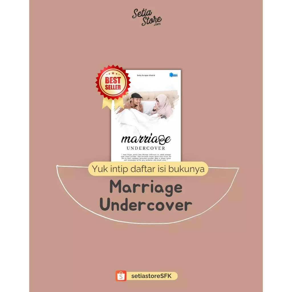 MARRIAGE UNDERCOVER (Ready Stock)