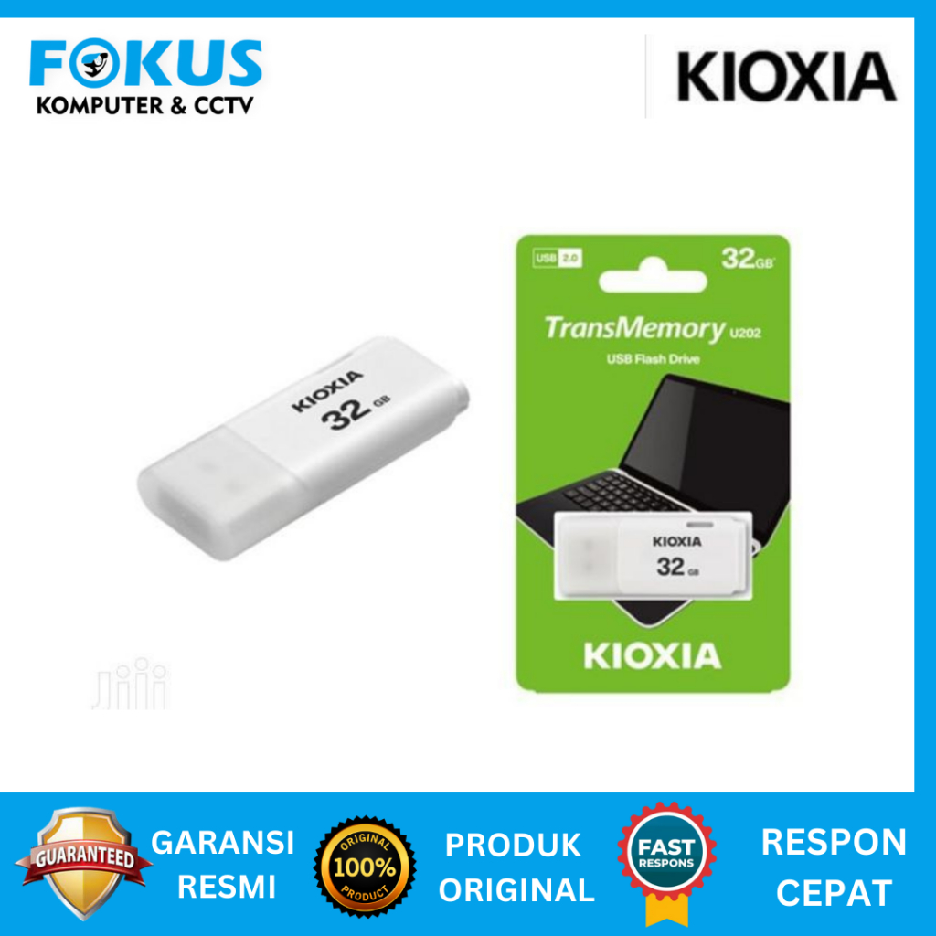 FLASHDISK KIOXIA 16GB/32GB ORIGINAL