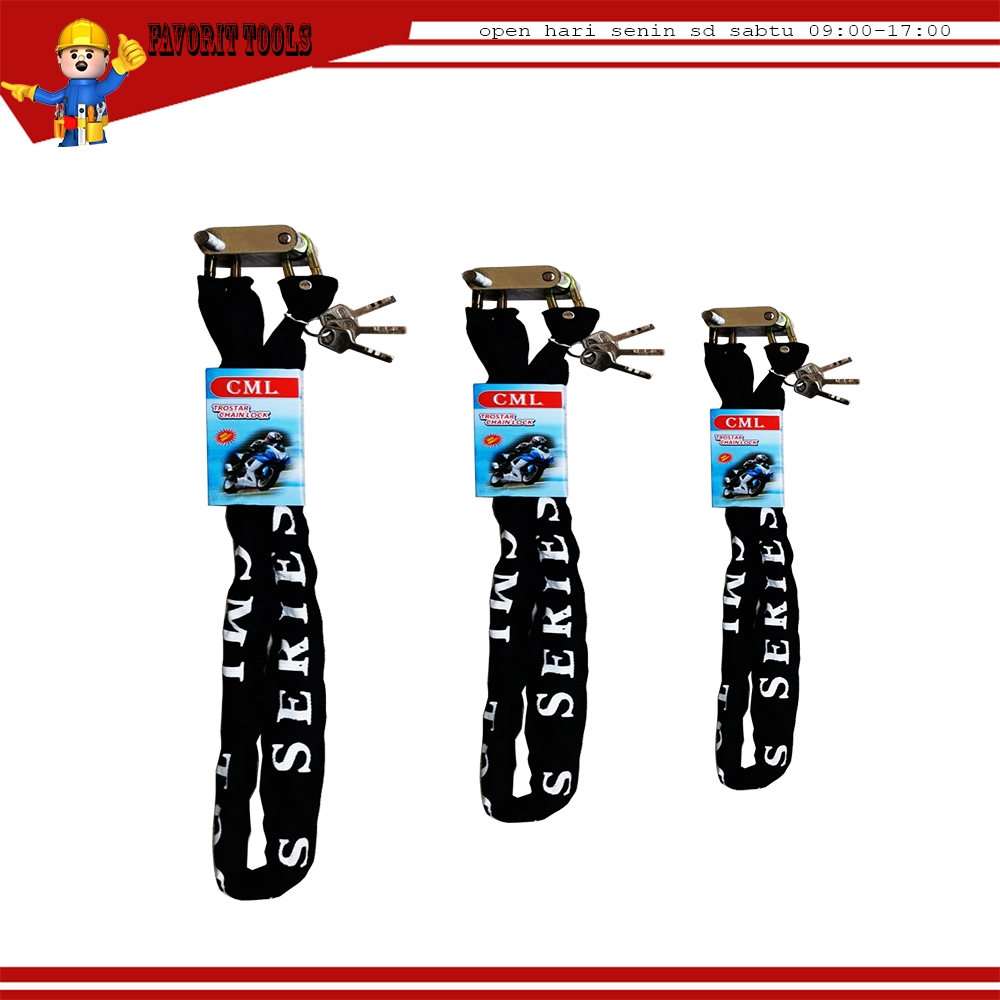 Gembok Rantai Camel 60-80-100CM