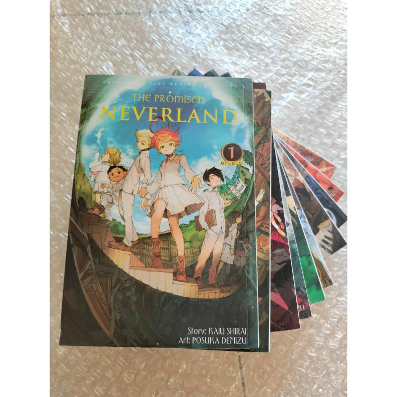 Komik the promised neverland set yakusoku no neverland set