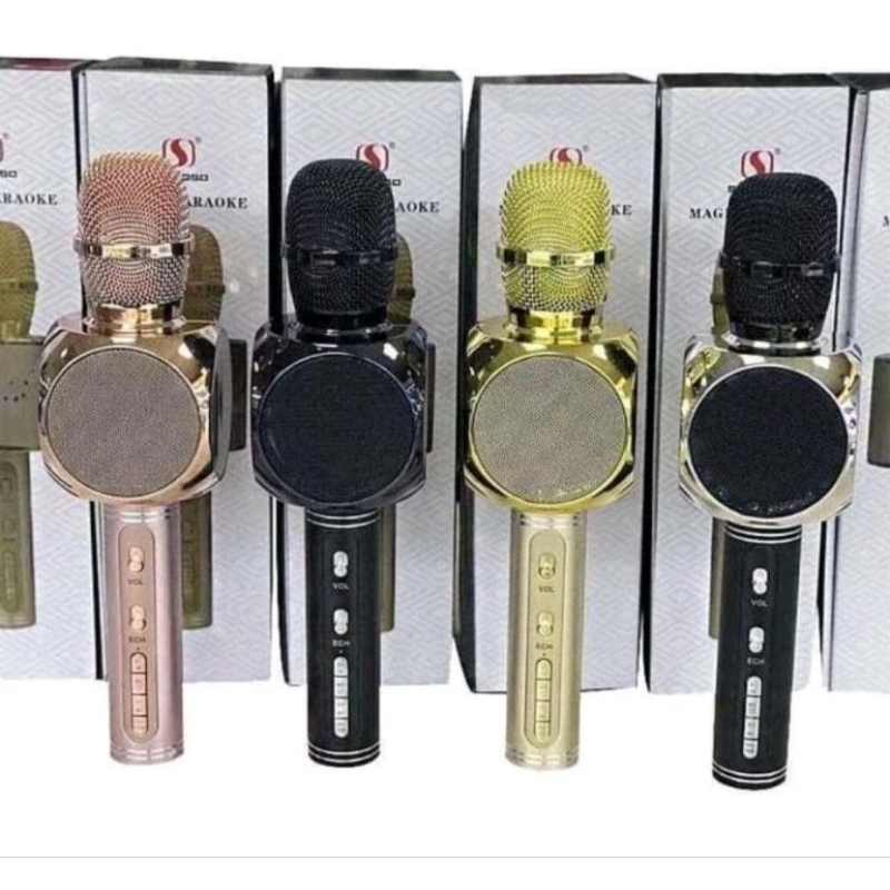 MIC KARAOKE SU YOSD ORIGINAL YS-63 MIC BLUETOOTH WIRELESS