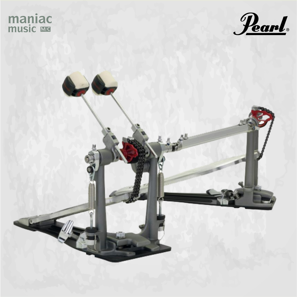 Pearl P1032R - Eliminator Solo. Red Double Pedal. Drum. Kick. Bass. Drums. P 1032 R. 1032R. Chain. A