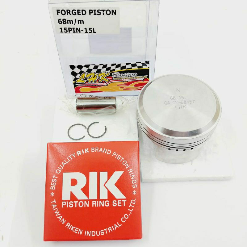 PISTON LHK DIAMETER 68 PEN PIN 15 FORGED LHK

