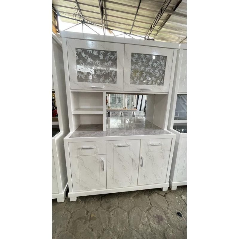 PO rak piring motif marmer