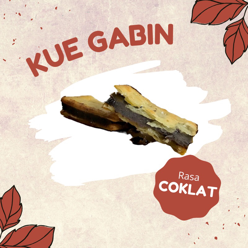 

Kue Gabin coklat