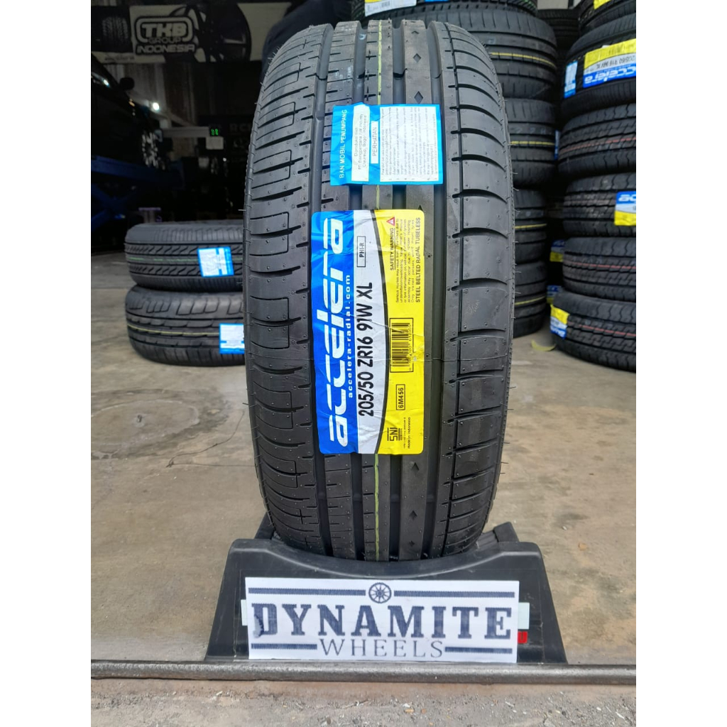 ban 205 50 r16 accelera bukan dunlop ring 16 205 50 ban mobil oem racing