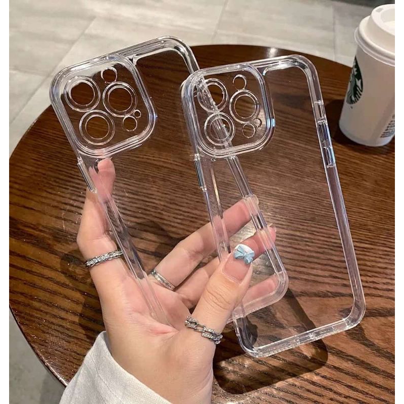 Softcase casing OPPO A57 LAMA silikon bening tarasparan pelindung belakang hp+ camera