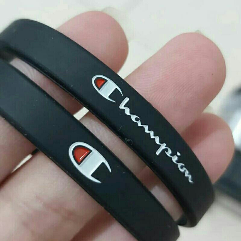 Gelang Karet Champion Ori - Braceler Rubber - Aksesoris Pria Wantia