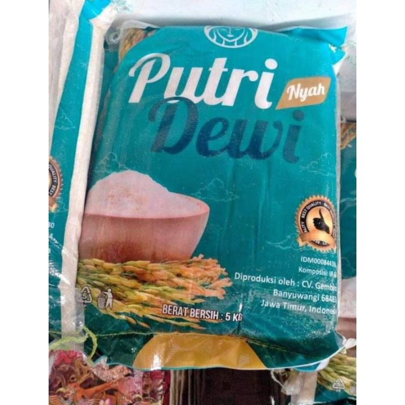 

beras Putri nyah Dewi 5kg