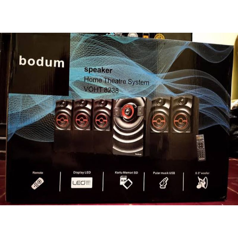 Bodum Home Theatre System VOHT 8238 NEGO