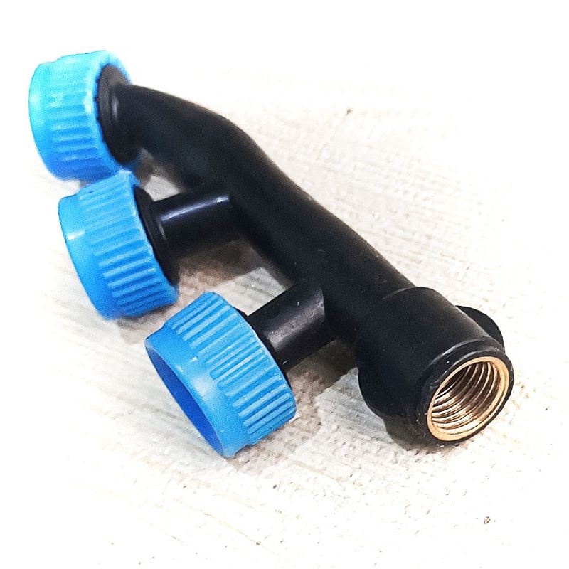 Nozzle sprayer 3 mata kabut kuat dan tahan lama