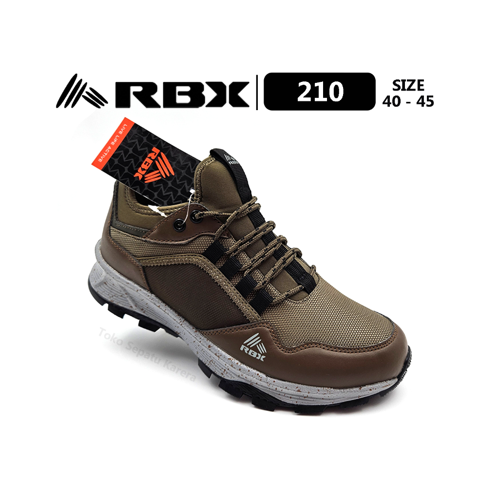 Sepatu Anak Remaja Laki Laki – Sepatu Pria Dewasa – RBX – 210 – Size 40-45– Sneakers – Hiking – Adve