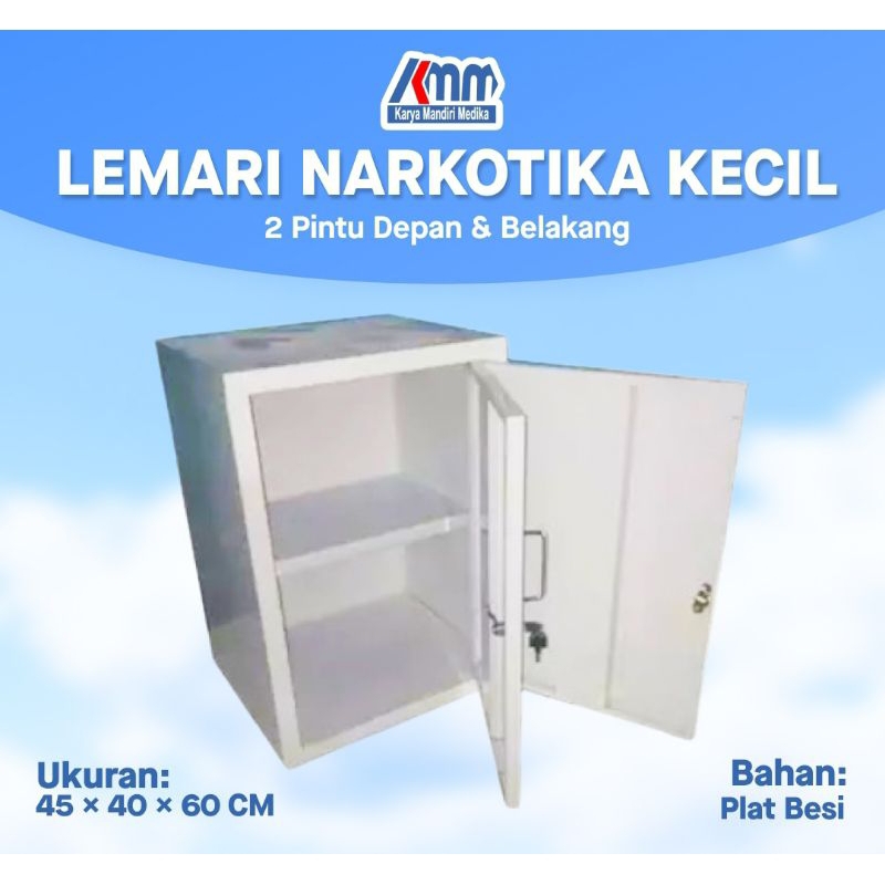 Lemari Narkotika Kecil / Lemari Penyimpanan Obat Narkotika Medis