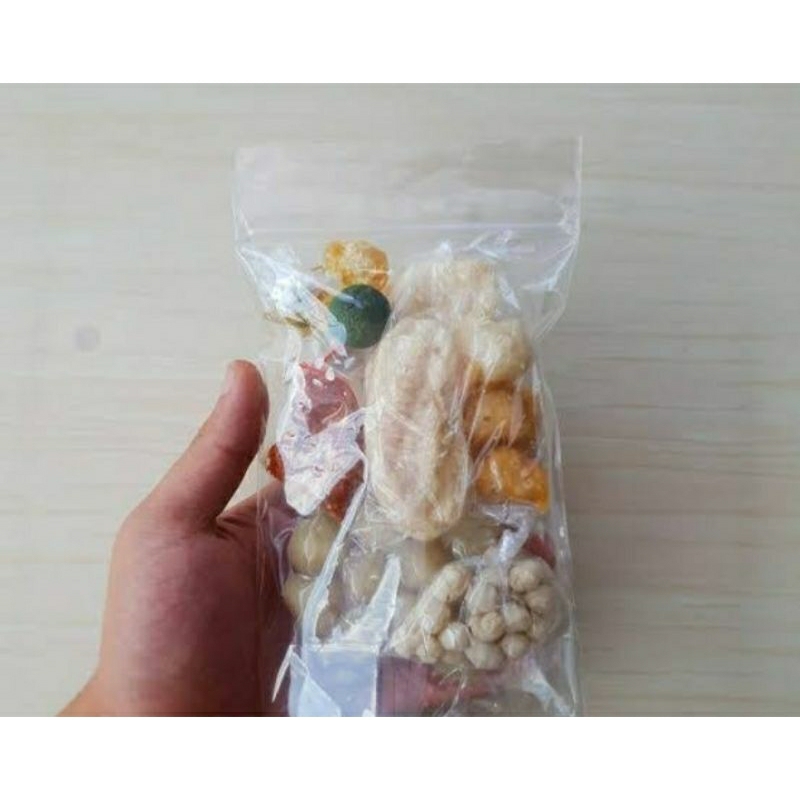 

bakso aci boci dower boci seblak paket jualan 20 pcs