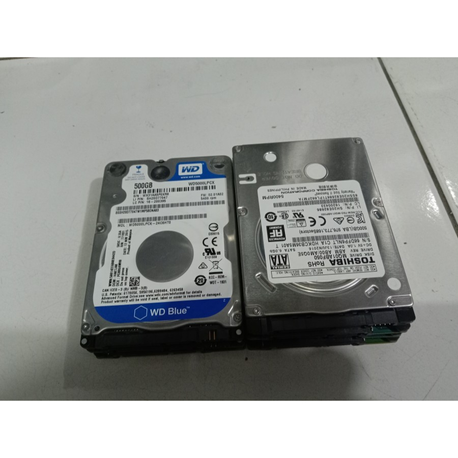 Hardisk HDD Laptop 120GB 250GB 320GB 500GB 1TB