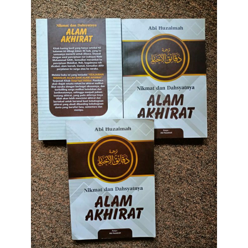 Nikmat Dan dasyatnya Alam Akhirat terjemah kitab Daqoiqul Akbar