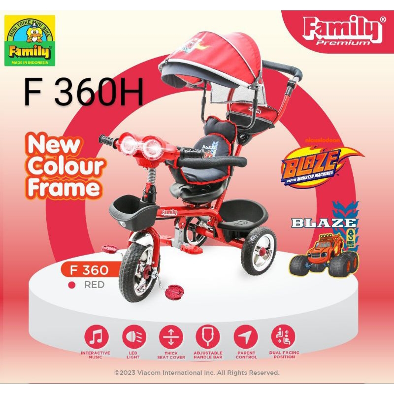 Sepeda Stroller Family F 360 H