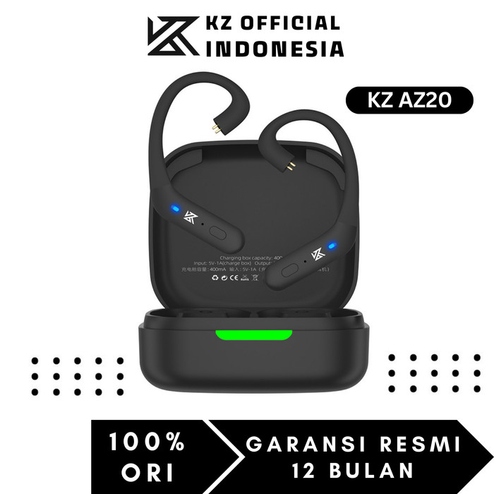 KZ AZ20 APTX Adaptive Earhook Bluetooth Adapter with MIC ENC CVC 9.0