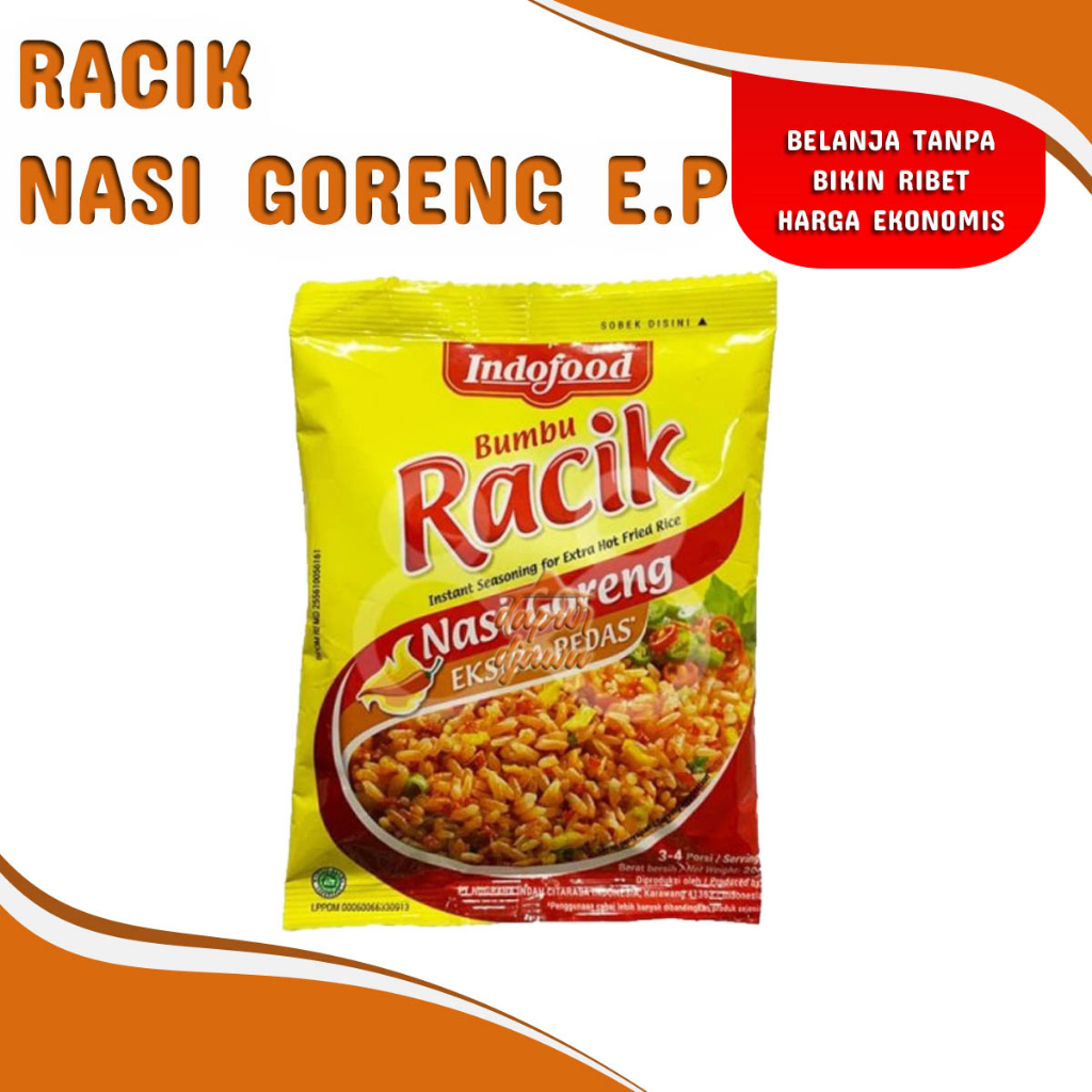 

Bumbu Racik Nasi Goreng Ekstra Pedas